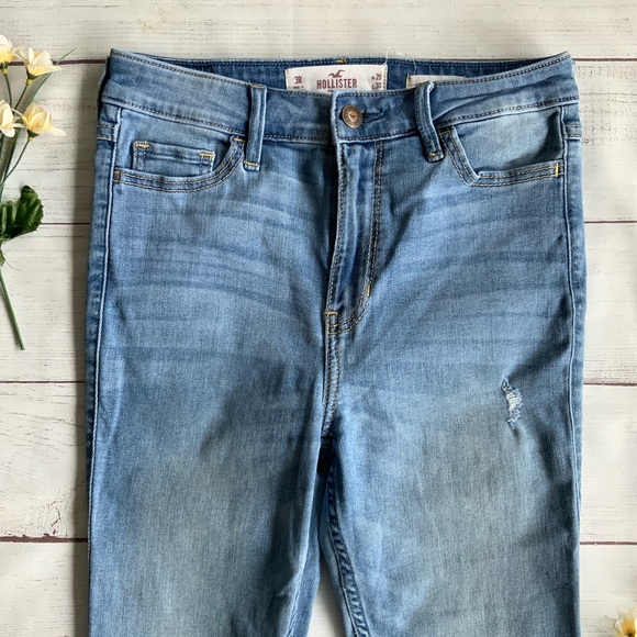 Hollister High Rise Super Skinny Distressed Jean - Picture 3 of 13